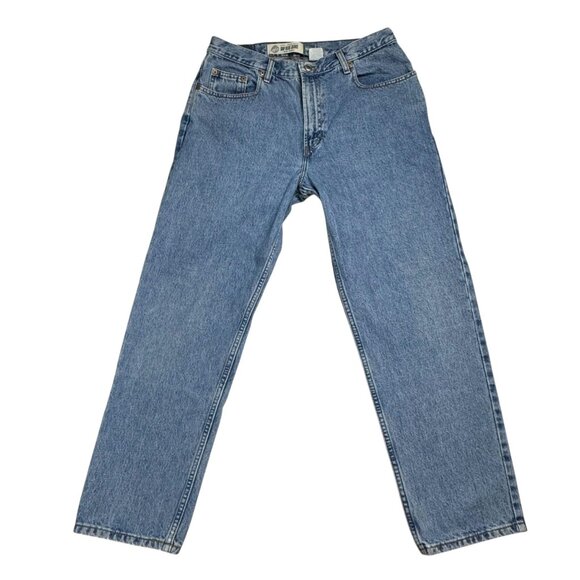 Gap Blue Jeans Womens No. 5 Loose Fit Ankle 100% Cotton Denim Size 14 - Picture 1 of 6
